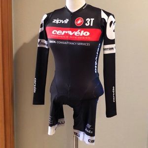 Reduced! Castelli Team Cervélo Cyclying Tri Suit